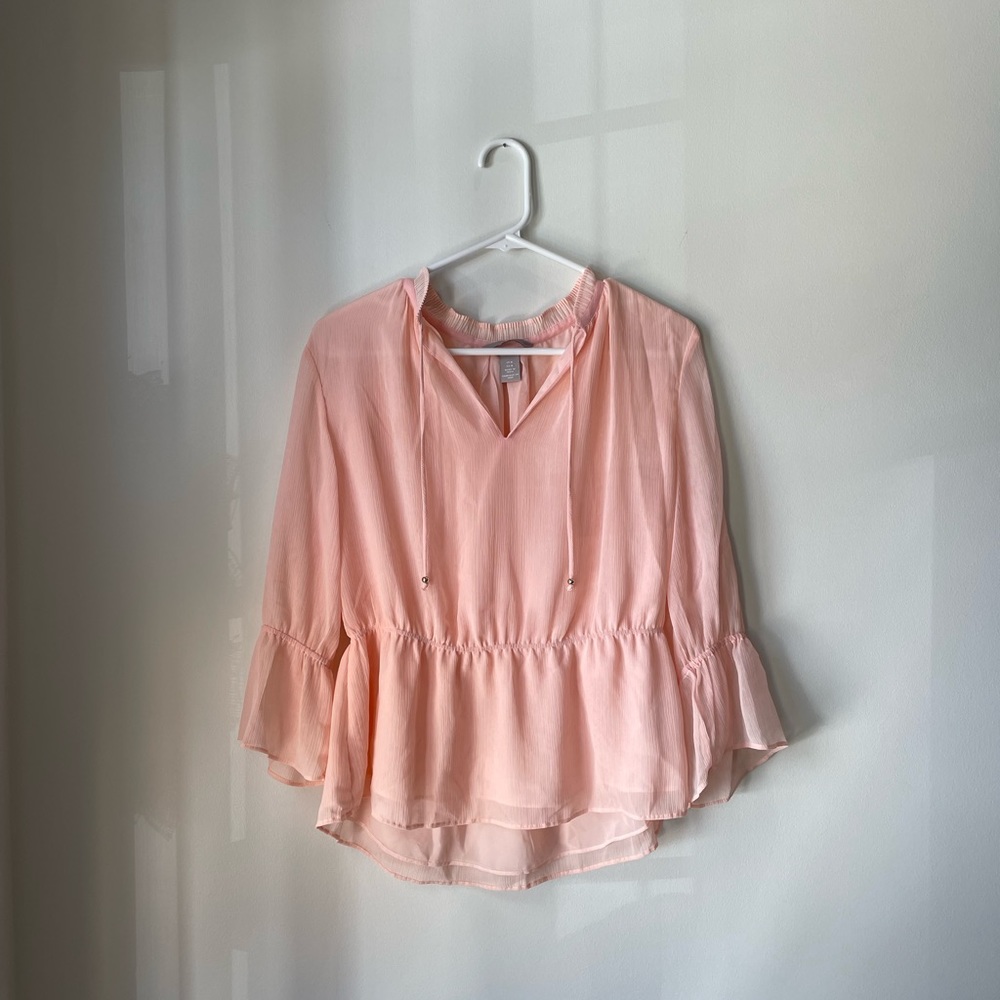Light Pink Classy Blouse